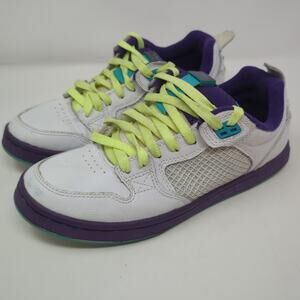 Supra Cruizer White Sneaker Skateboarding Shoes Womens Size 9